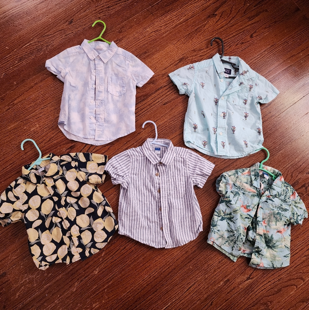12-18 Month Boys Dress Shirt Lot
